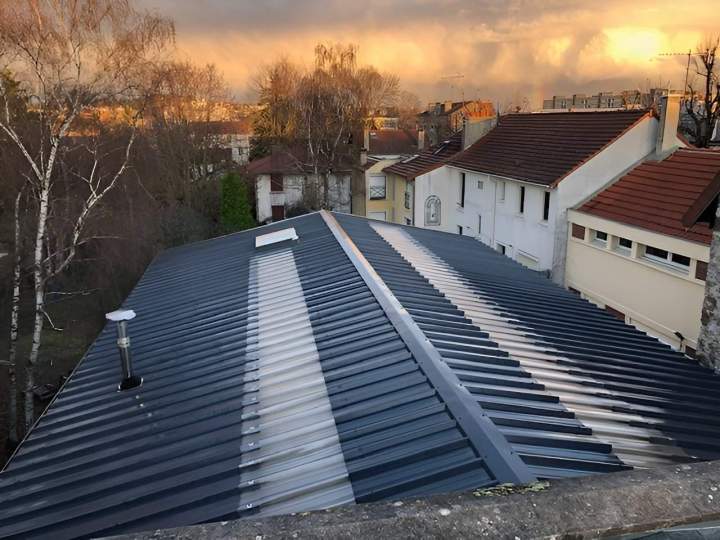 Toiture en acier Argenteuil