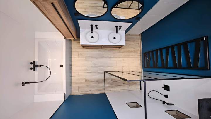 Salle de bains rénovée Argenteuil