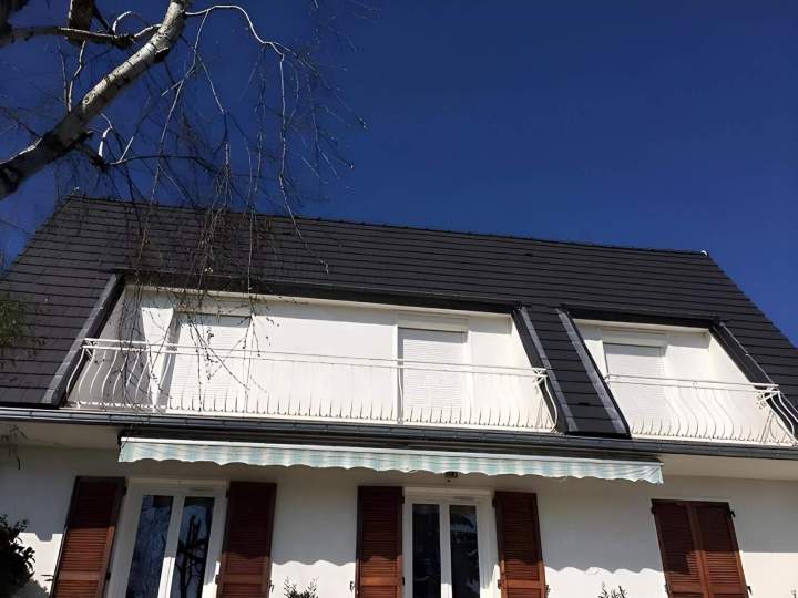 Toiture à la Mansart en ardoise Argenteuil